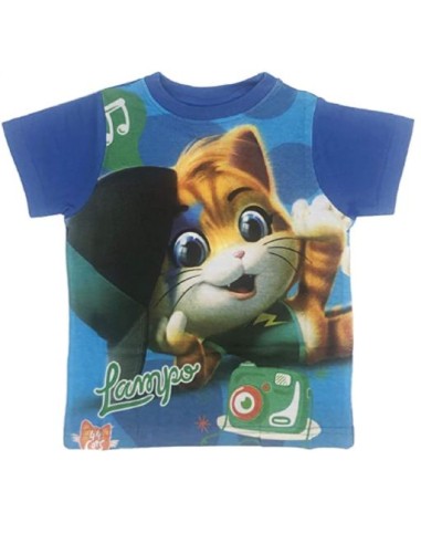 T-shirt 44 gatti bambino