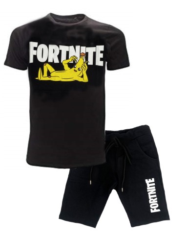 Completo Fortnite T-shirt con pantaloncino Banana