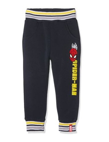 Pantalone Spiderman bambino interno felpato 2-3 anni
